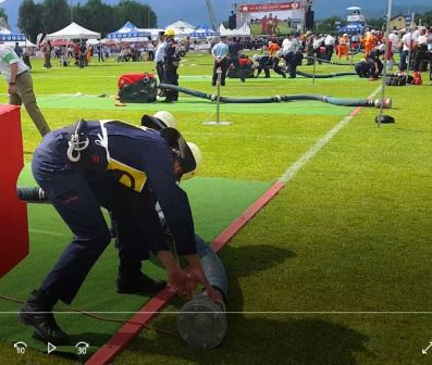 FF Huttengrund Feuerwehr Olympiade 2017 Löschangriff 26