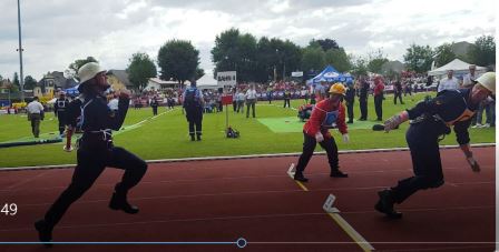 FF Huttengrund Feuerwehr Olympiade 2017 Staffellauf 07