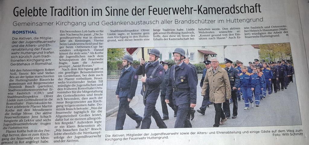 FF Huttengrund Kirchgang 2018 001