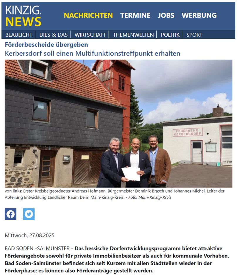 2025 08 27 FF Kerbersdorf Feuerwehrhaus Bau Foerderbescheid 2025 002