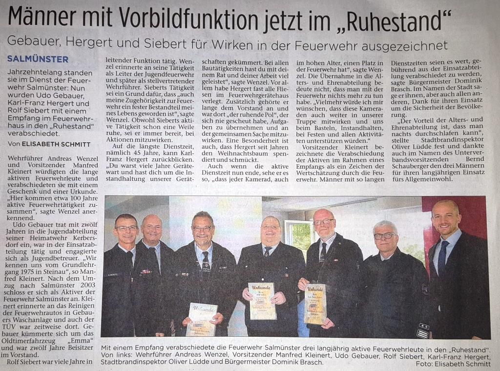 FF Salmuenster Verabschiedung in Alters und Ehrenabteilung 2018 001