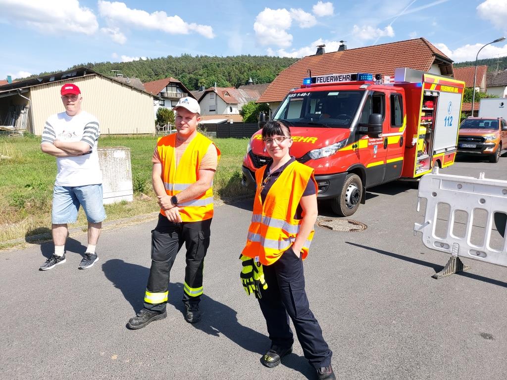 Absicherung Brueder Grimm Lauf 2022 006