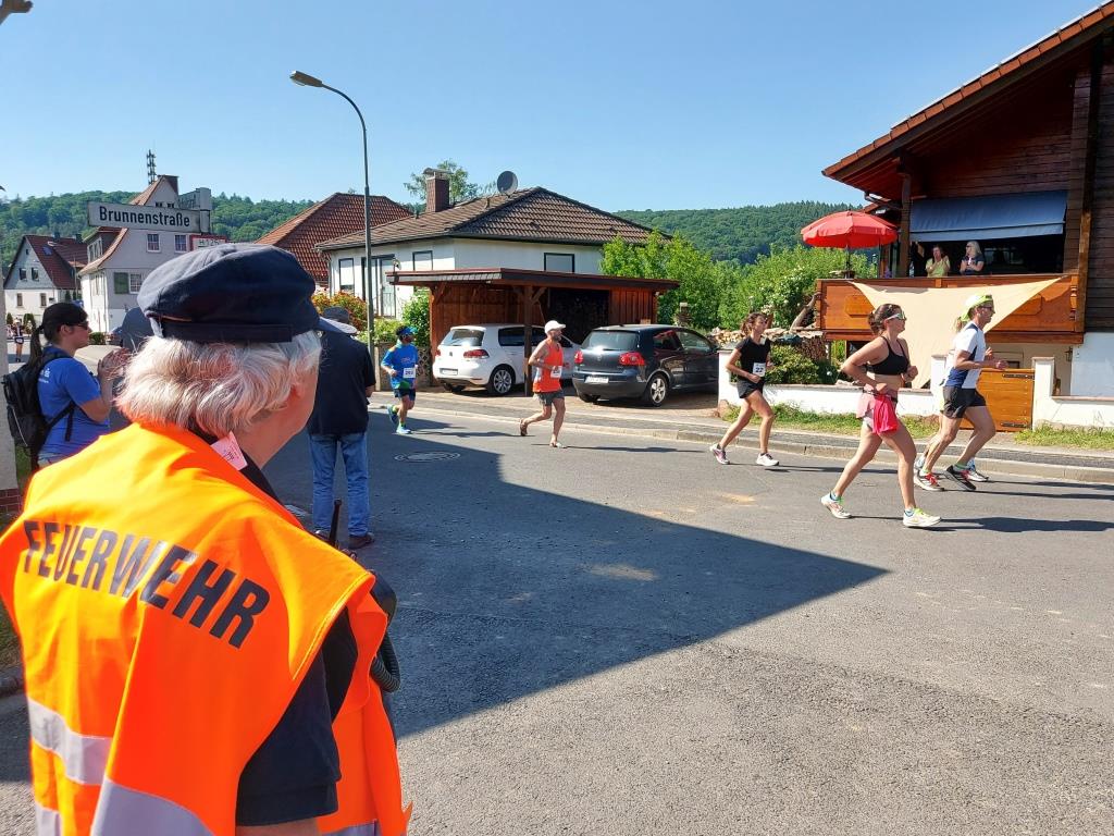 Absicherung Brueder Grimm Lauf 2023 012