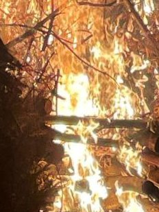 Absicherung Hutzelfeuer Ahl 2024 010