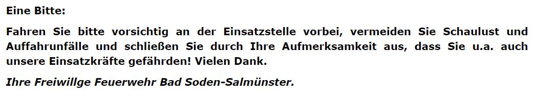 H Betriebsmittelauslauf nach VU A66 2024 031