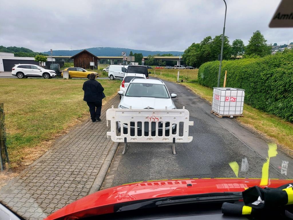 2025 05 25 Absicherung Dorfflohmarkt Ahl 2025 005