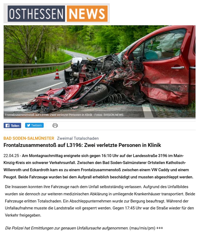 H 1 Betriebsmittel nach VU 2025 003