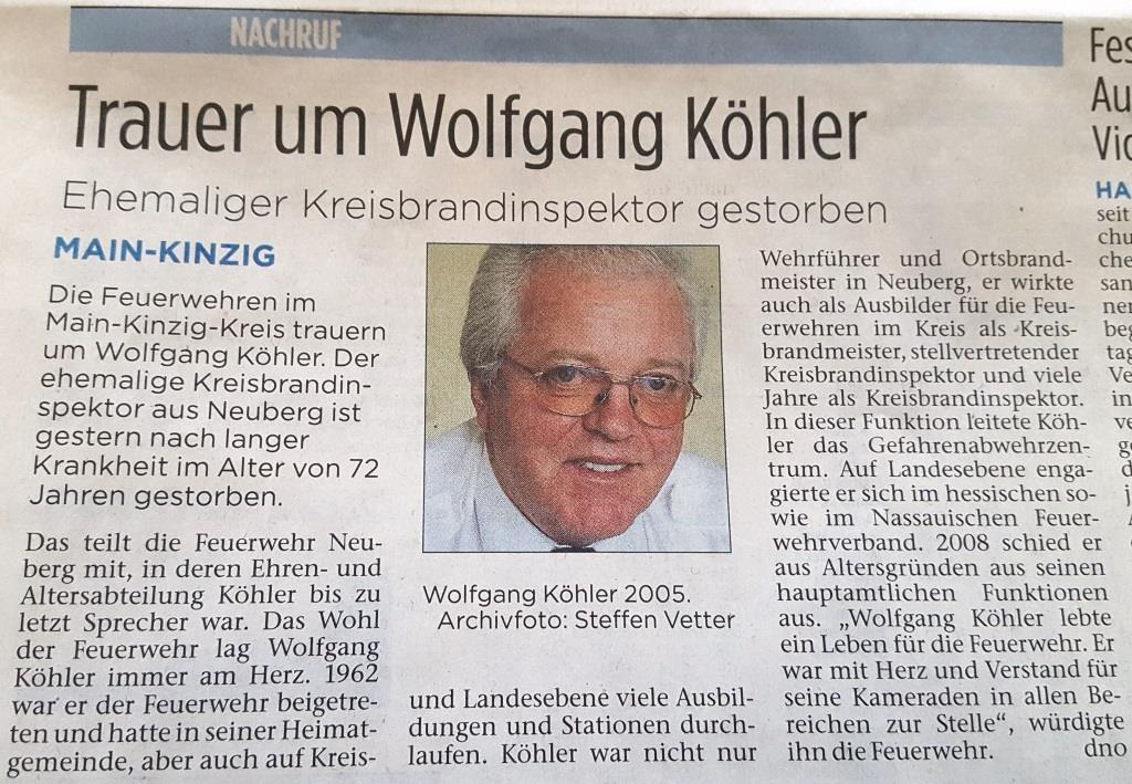 FF MKK Nachruf KBI aD Wolfgang Koehler 01