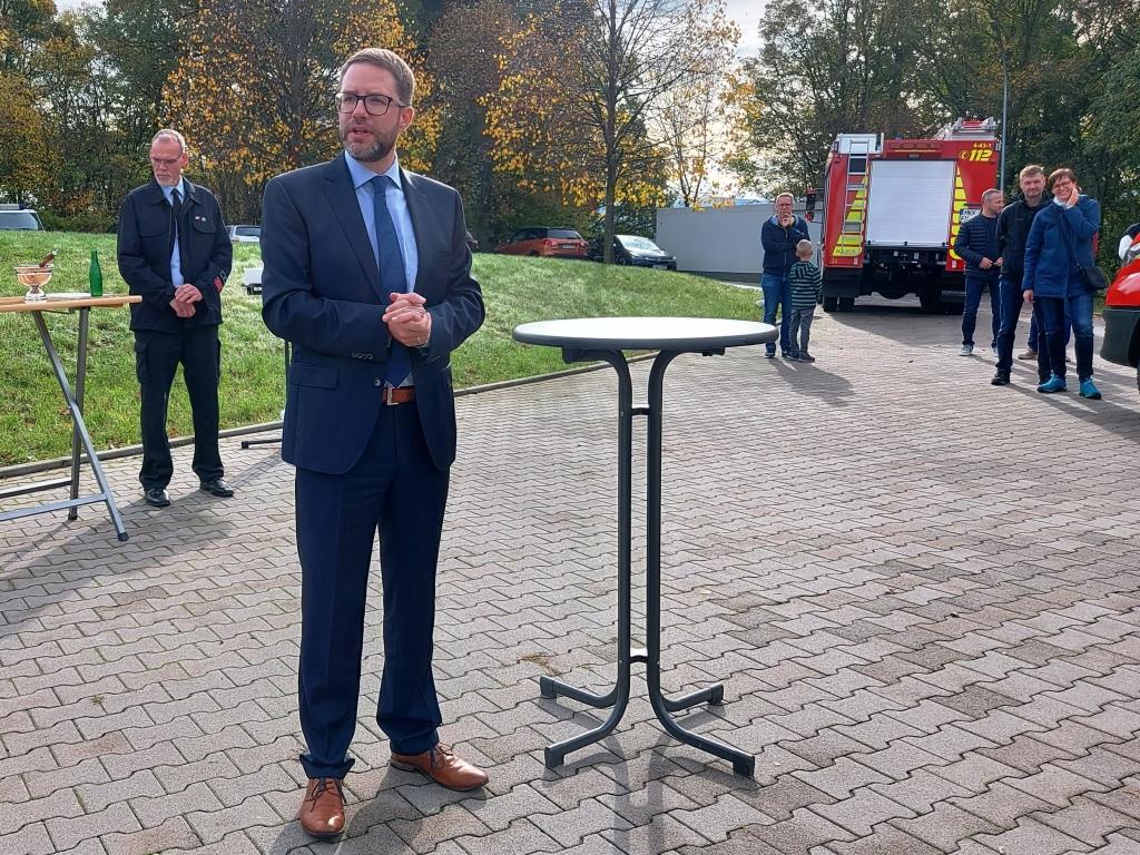 Einweihung Feuerwehrhaus und TSF W Katholisch Willenroth 2022 019