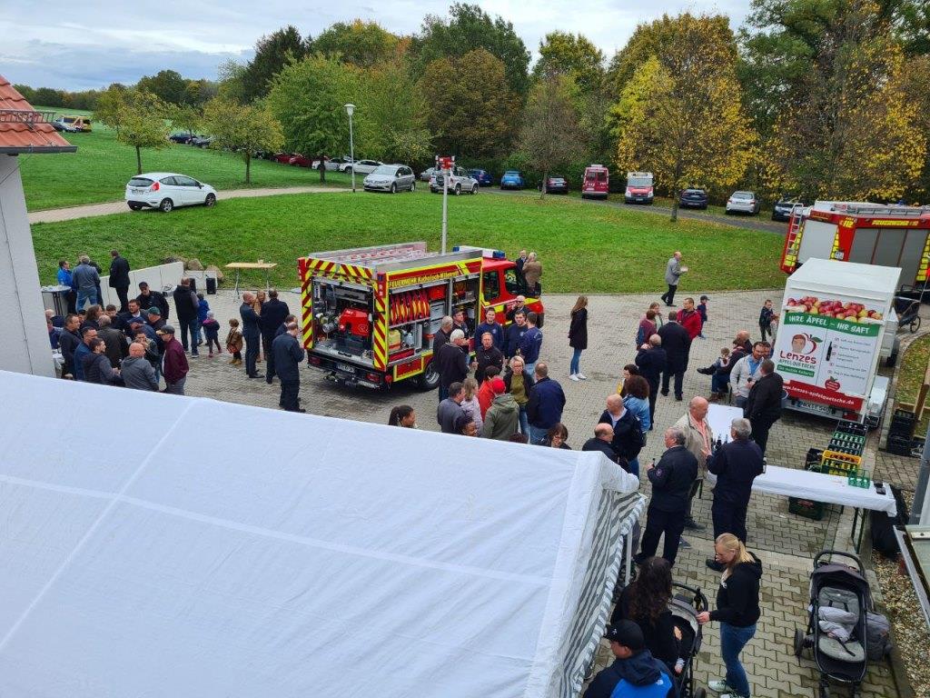 Einweihung Feuerwehrhaus und TSF W Katholisch Willenroth 2022 040
