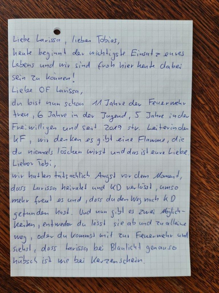 FF Kerbersdorf Hochzeit Tobias und Larissa Henrich 2022 010