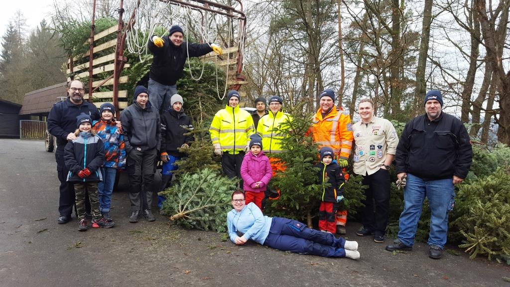 JF Aktion Weihnachtsbaum Einsammeln 2018 010