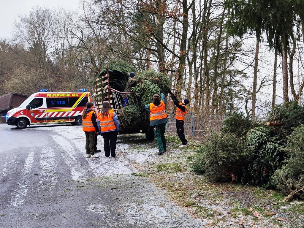 JF BSS Weihnachtsbaum Einsammeln 2024 018