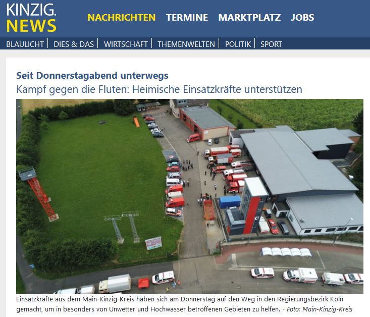 Katastrophenschutz Einsatz MKK 2021 001
