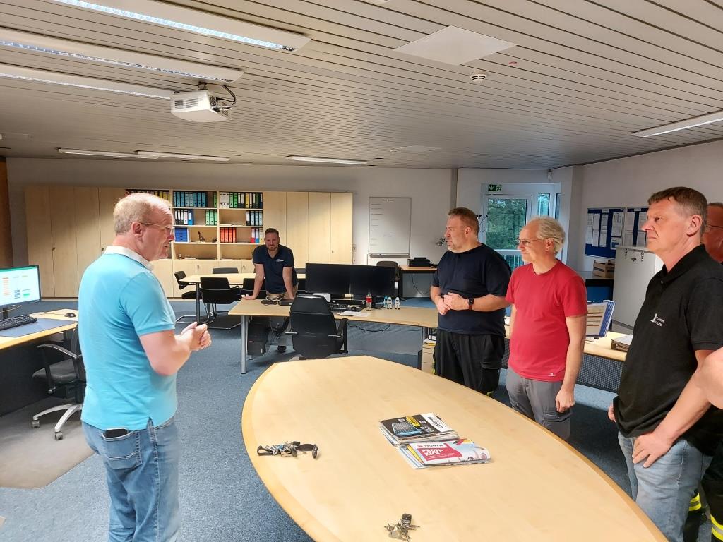 FF BSS Ortsbesichtigung Wasserverband Kinzig Neudorf 2024 024