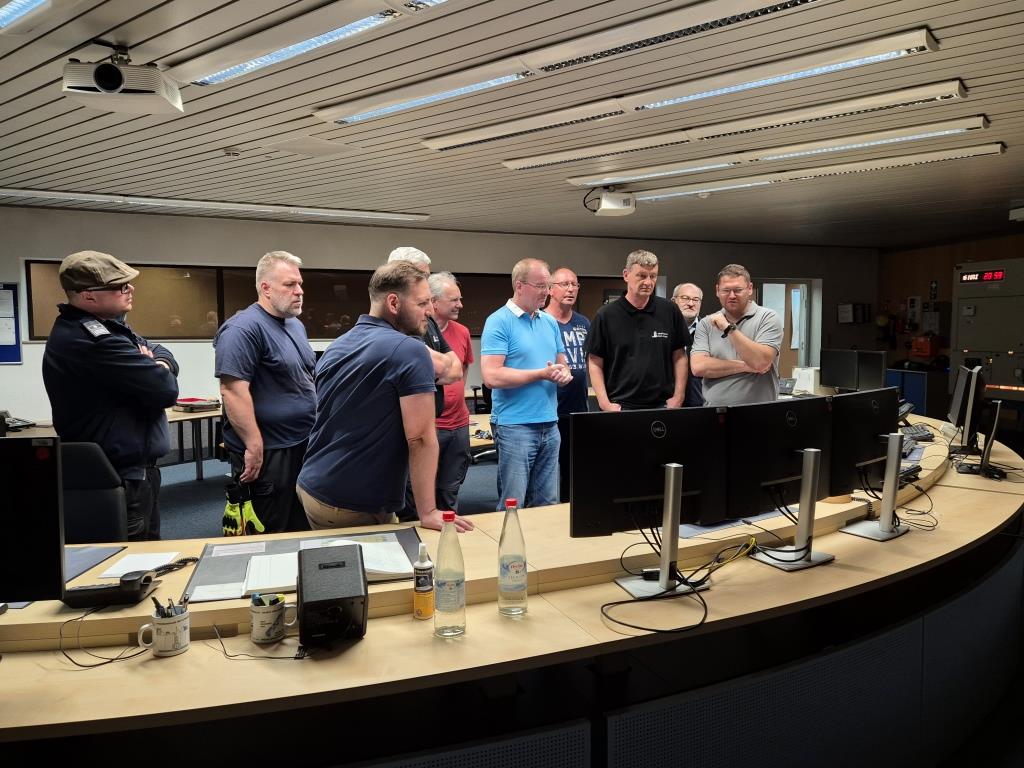 FF BSS Ortsbesichtigung Wasserverband Kinzig Neudorf 2024 047