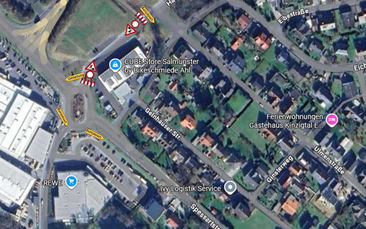 2026 03 02 Umleitung Haeuser Hohle Salmuenster 2026 001