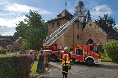 Alarmübung Schloss Hausen 2017 007