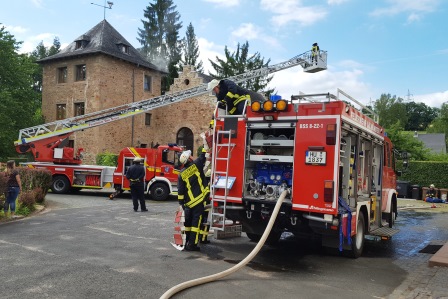 Alarmübung Schloss Hausen 2017 008