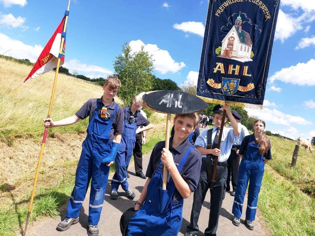 FF UV Slue Unterverbandstag Festzug 2024 011