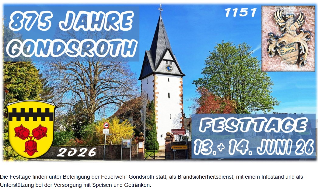 2026 06 13 14 FF Gondsroth Aktiv bei 875 Jahre Gondsroth 2026 001