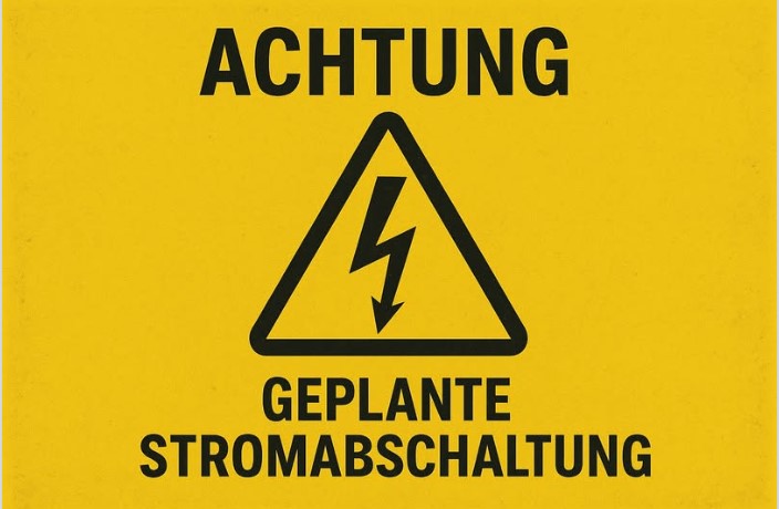 Achtung geplante Stromabschaltung 2025 001