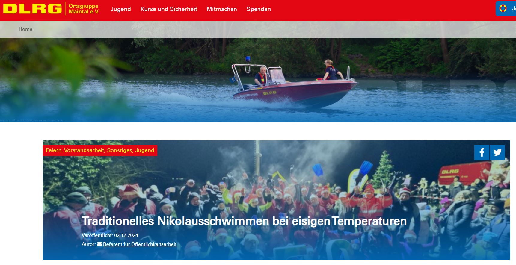 FF Ahl Nikolausschwimmen DLRG Maintal 2024 049