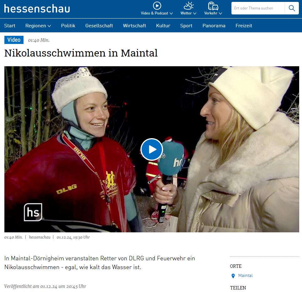 FF Ahl Nikolausschwimmen DLRG Maintal 2024 054