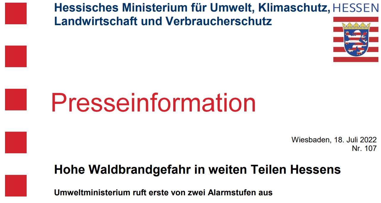 Waldbrand Alarmstufe A 2022 07 18 001