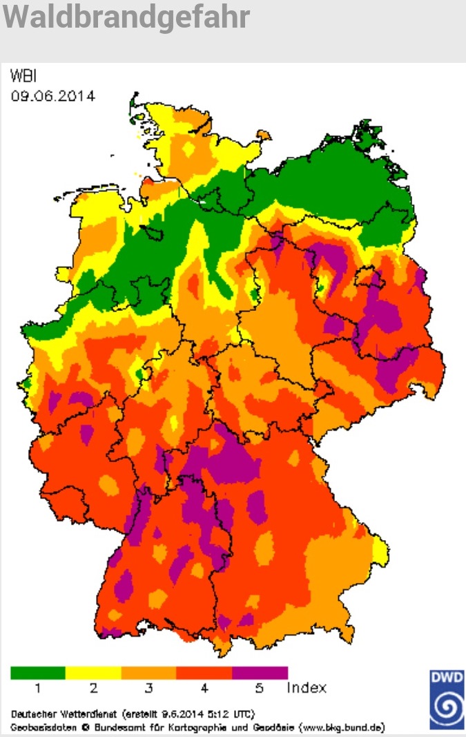 Waldbrand-Gefahrenindex_2014_06_09