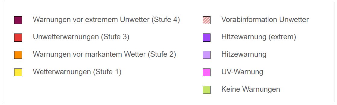 DWD Warnstufen 2022 001